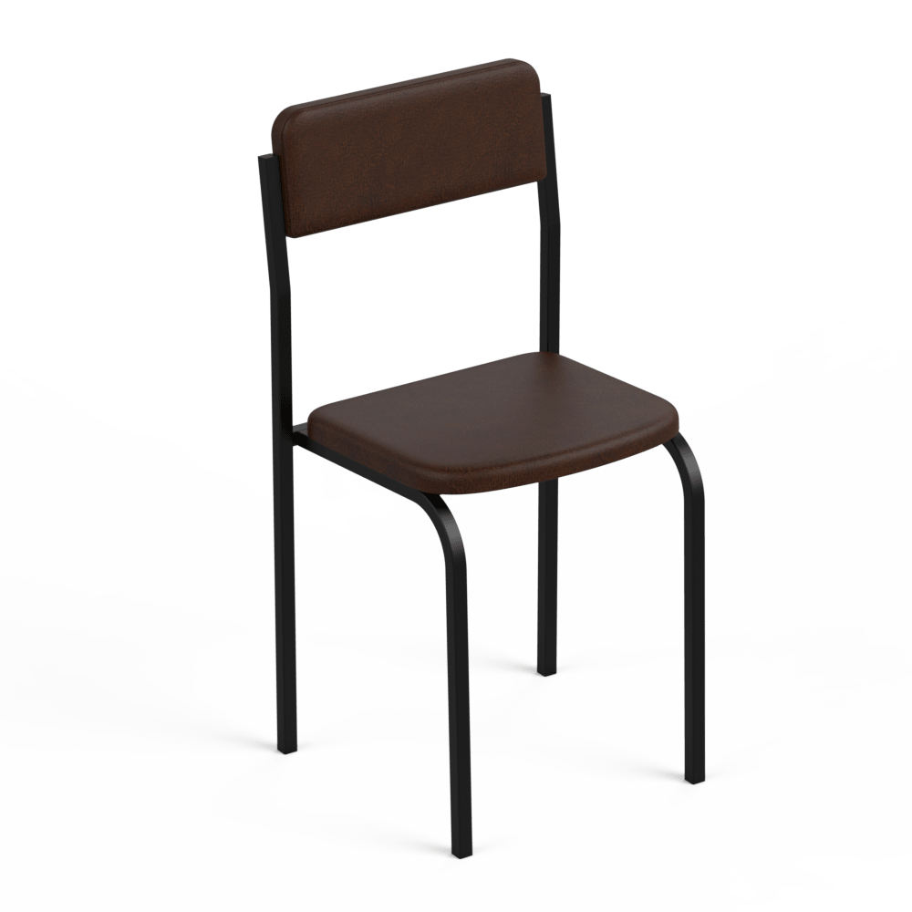 Стілець офісний МЕБЛІ ТЕХНОСТИЛЬ (Універсал), екошкіра, 460мм